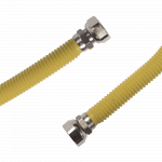 Racord extensibil gaz, din otel inoxidabil, crom, 3/4'' FE-FE, lungimea 50-100 cm
