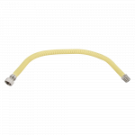 Racord gaz Crimel, inox, galben, FI-FE, 1/2, 50-100 cm