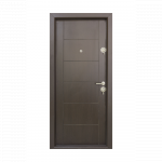 Usa metalica intrare Arta Door 304, cu fete din MDF laminat, 880 x 2010 mm, deschidere stanga, culoare wenge