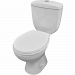 Vas WC + rezervor cu functie de bideu + capac Ideal Standard, ceramica, evacuare laterala, alb
