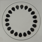 Sifon pardoseala Eurociere, plastic, 30 x 30 cm