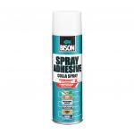 Adeziv de contact pulverizabil BISON Spray Adhesive, 200 ml
