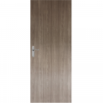 Usa interior celulara Pamate M050, model plina, reversibila, MDF, gri, toc fix, 200 x 80 cm x 3.5 cm