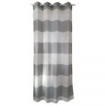 Perdea 803 2432 din poliester, gri, 140 x 245 cm