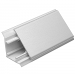 Profil inaltator pentru blat 50S, aluminiu neted, 4 m