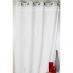 Perdea Charlotte din 100% poliester, alba 011, 140 x 260 cm