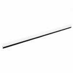 Prag izolator din aluminiu ALU FIX, cu perie, alb, L: 100 cm