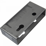 Carcasa de protectie broasca Comunello, pentru porti, din metal, 170 x 80 x 40 mm