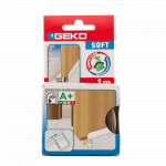 Prag izolator din spuma PVC, Geko Soft, transparent, 28 x 2 mm x 1 m