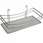 Suport pentru bara, fier cromat, 11,5 x 25,5 x 11 cm, 2 agatatori
