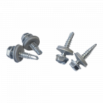 Surub cu saiba, otel zincat, 4,8 x 22 mm, 25 BUC