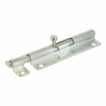 Zavor aplicat, cu piedica, otel zincat, 100 x 40 mm, L: 125 mm
