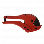 Cutter tevi de plastic, Topex 34D034, metal, rosu, 0-42 mm