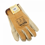 Manusi de protectie Cerva, piele spalt bovina, marimea 10, maro