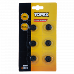 Rezerve cutit circular Topex pentru tevi PP, PVC, 16x4.5mm, 6 bucati