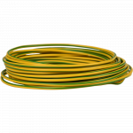 Rola conductor electric FY / H07V-U 1x2.5 mmp verde-galben 25 m