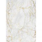Folie autoadeziva aspect alb marmorat, 63-4105, 90 cm