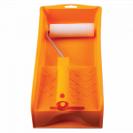 Set trafalet din spuma + maner + tava, Color Expert, 11 cm x 35 mm