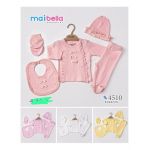 Compleu Engros pentru bebelusi, 5 piese, cu model imprimat