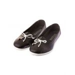 Pantofi piele “Tellus” 72-01, Negru, Engros