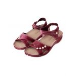 Sandale dama “Tellus” 25-27, Bordo, Engros