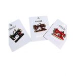 Set engros 12/buc brose elegante "Masina de cusut vintage"