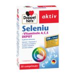 DOPPELHERZ AKTIV SELENIU + VITAMINELE A+C+E DEPOT 30 COMPRIMATE