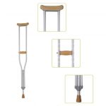 DR. HAPPY JL925L CARJA ALUMINIU CU SPRIJIN SUBAXILAR MARIME M