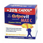 ZDROVIT GRIPOVIT MAX C 10PLICURI + 2PLICURI GRATIS 20%CADOU