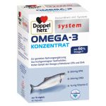 DOPPELHERZ SYSTEM OMEGA 3 CONCENTRAT 60 CAPSULE