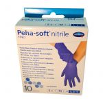 HARTMANN PEHA-SOFT MANUSI EXAMINARE NITRIL FINO NEPUDRATE MARIME L 10BUC