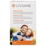 LIVSANE VITAMINA D 20MCG X 60 TABLETE