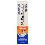 ADDITIVA MULTIVITAMINE + MINERALE ORANGE 20 COMPRIMATE EFERVESCENTE