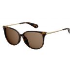 POLAROID PLD 4076/F/S 086 58 SP DARK HAVANA