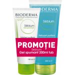 BIODERMA SEBIUM GEL EXFOLIANT 100ML + GEL SPUMANT TUB 200ML