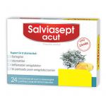 ZDROVIT SALVIASEPT ACUT FARA ZAHAR 24 COMPRIMATE DE SUPT + 20%