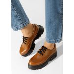 Pantofi casual dama Italica camel