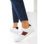 Pantofi casual dama piele Trieste albi