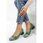 Pantofi piele Romina Verzi