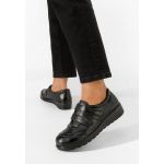 Pantofi casual dama Jenna negri