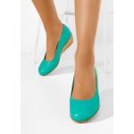 Pantofi cu platforma Sonia B V2 turcoaz