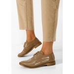 Pantofi derby piele Otivera V3 maro