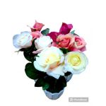 Aranjament floral ghiveci decorativ engros 28 cm