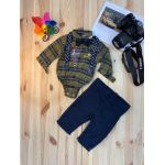 Compleu Engros pentru bebelusi, 2 piese, cu model imprimat