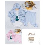 Compleu Engros pentru bebelusi, 3 piese, cu model imprimat