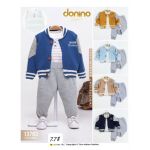 Compleu Engros pentru bebelusi, 3 piese, cu model imprimat