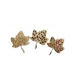 Set engros 12/buc brose elegante "Frunza"
