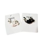 Set engros 12/buc brose elegante "Pisicuta"
