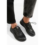Pantofi casual dama Bronia negri