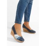 Pantofi cu platforma Iryela navy